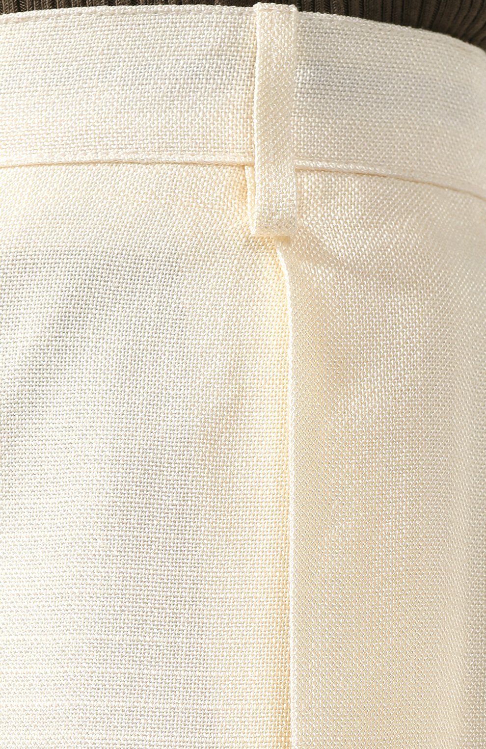 Брюки из вискозы JACQUEMUS белого цвета по цене 44650 руб., арт. 194PA03/32150, фото 5 Брюки из вискозы JACQUEMUS, арт. 194PA03/32150, фото 5