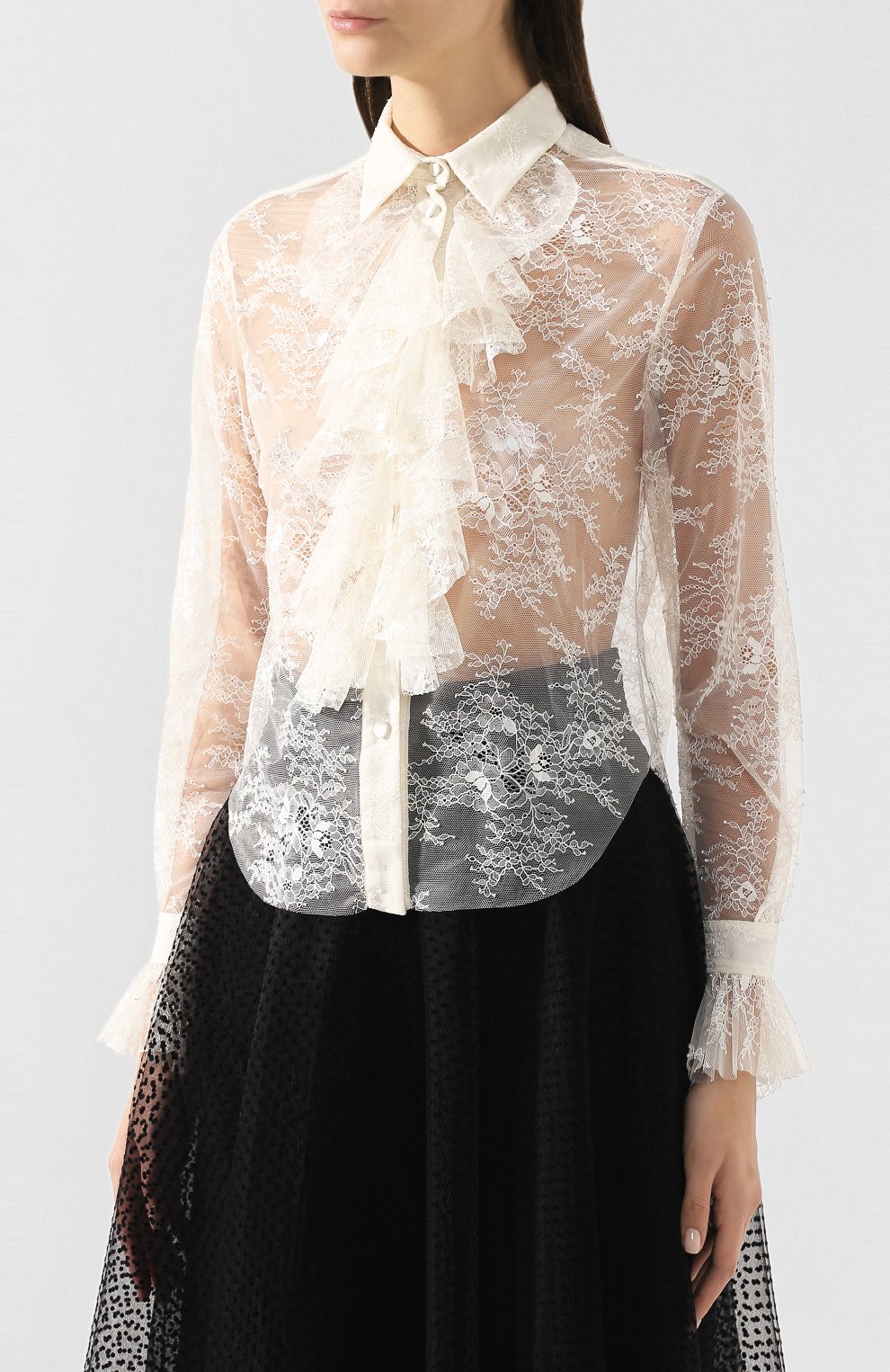 Кружевная блузка PHILOSOPHY DI LORENZO SERAFINI, арт. A0207/5719, фото 3