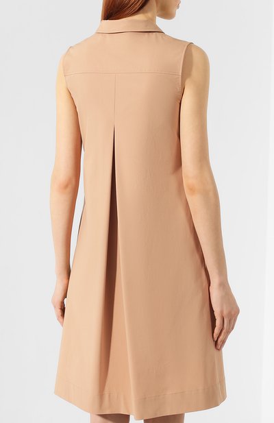 Хлопковое платье JIL SANDER NAVY, арт. JNWM5016A/JM2535A, фото 4