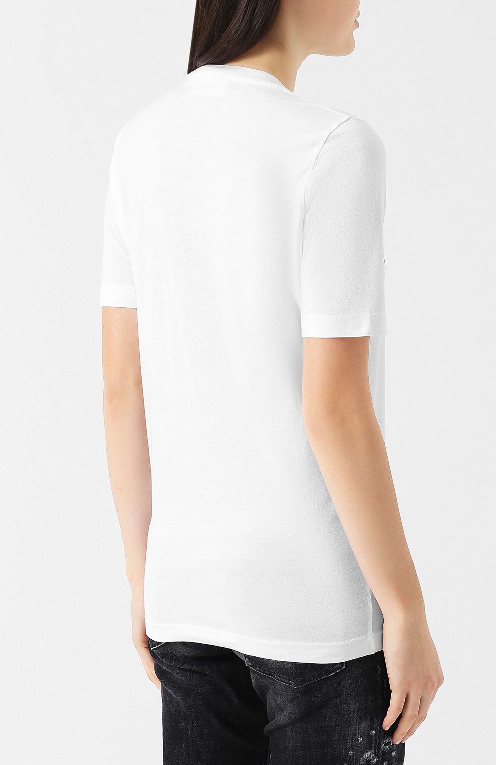 Хлопковая футболка DSQUARED2, арт. S75GC0850/S22427, фото 4