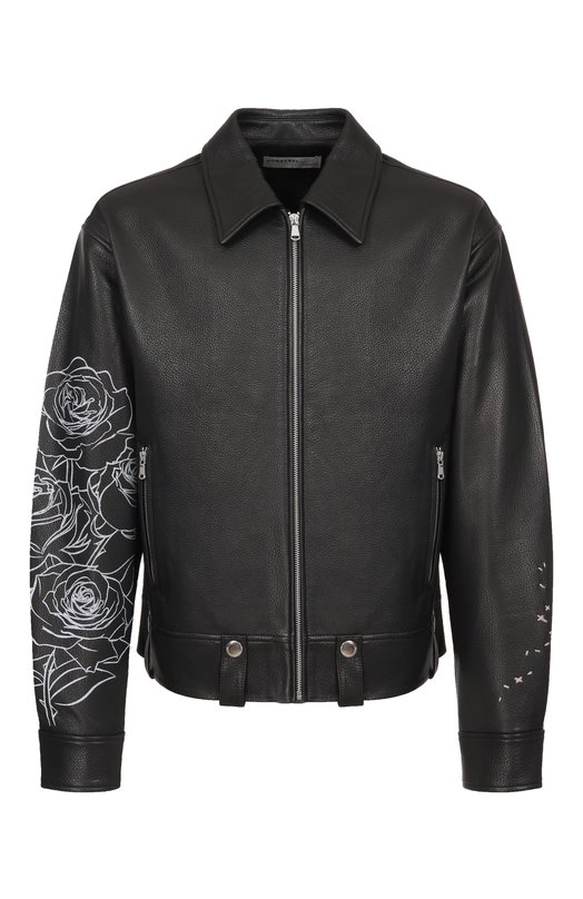 Кожаная куртка DOMREBEL M R0SES/LEATHER BL0US0N Чёрный M R0SES/LEATHER BL0US0N