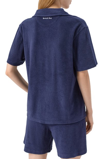 Хлопковое поло SPORTY AND RICH, арт. T003260673BL106, фото 4