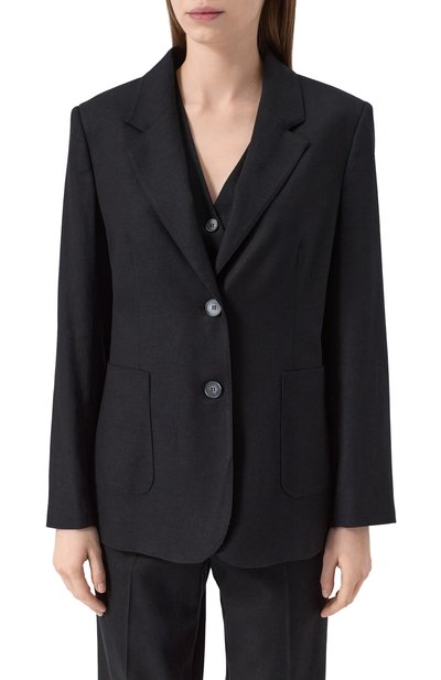 Жакет из вискозы и льна PIETRO BRUNELLI, арт. CB0171/LIDAFN, фото 3