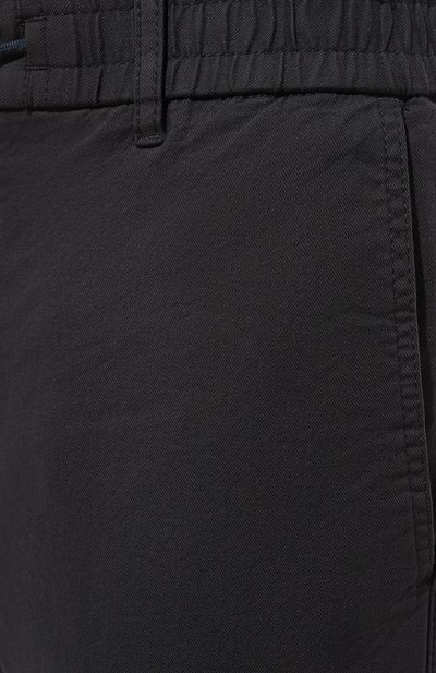 Хлопковые брюки BOSS ORANGE темно-синего цвета по цене 18850 руб., арт. 50523146, фото 5 Хлопковые брюки BOSS ORANGE, арт. 50523146, фото 5