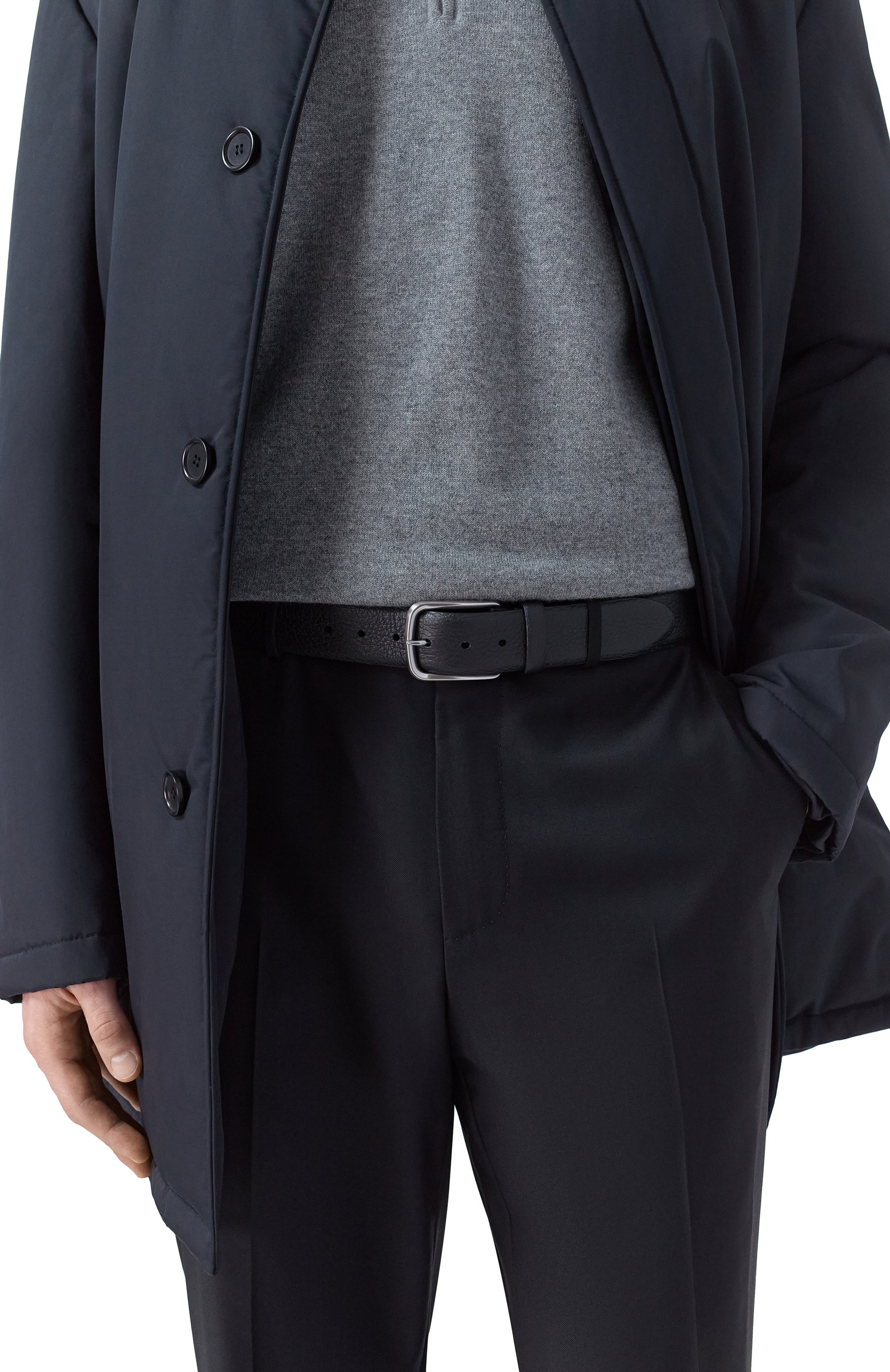 Кожаный ремень MVST, арт. 67U.0004/CERV0, фото 2