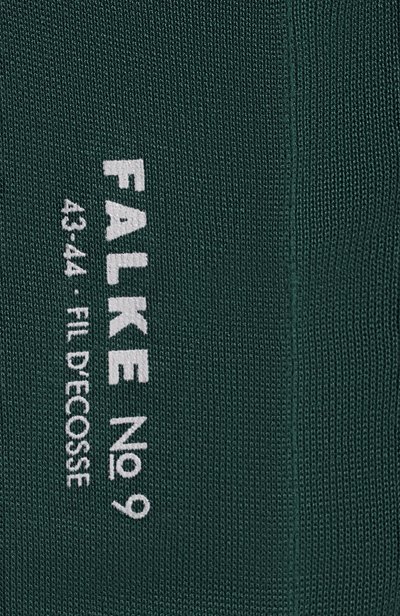 Хлопковые гольфы FALKE зеленого цвета по цене 6180 руб., арт. 15651, фото 2 Хлопковые гольфы FALKE, арт. 15651, фото 2