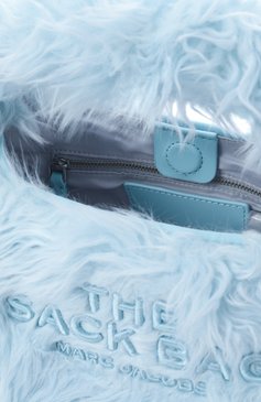 Женская сумка the sack mini MARC JACOBS (THE) голубого цвета, арт. 2R4HSH012H03 | Фото 5 (Размер: mini; Драгоценные камни: Проставлено; Материал: Текстиль; Материал сплава: Проставлено)