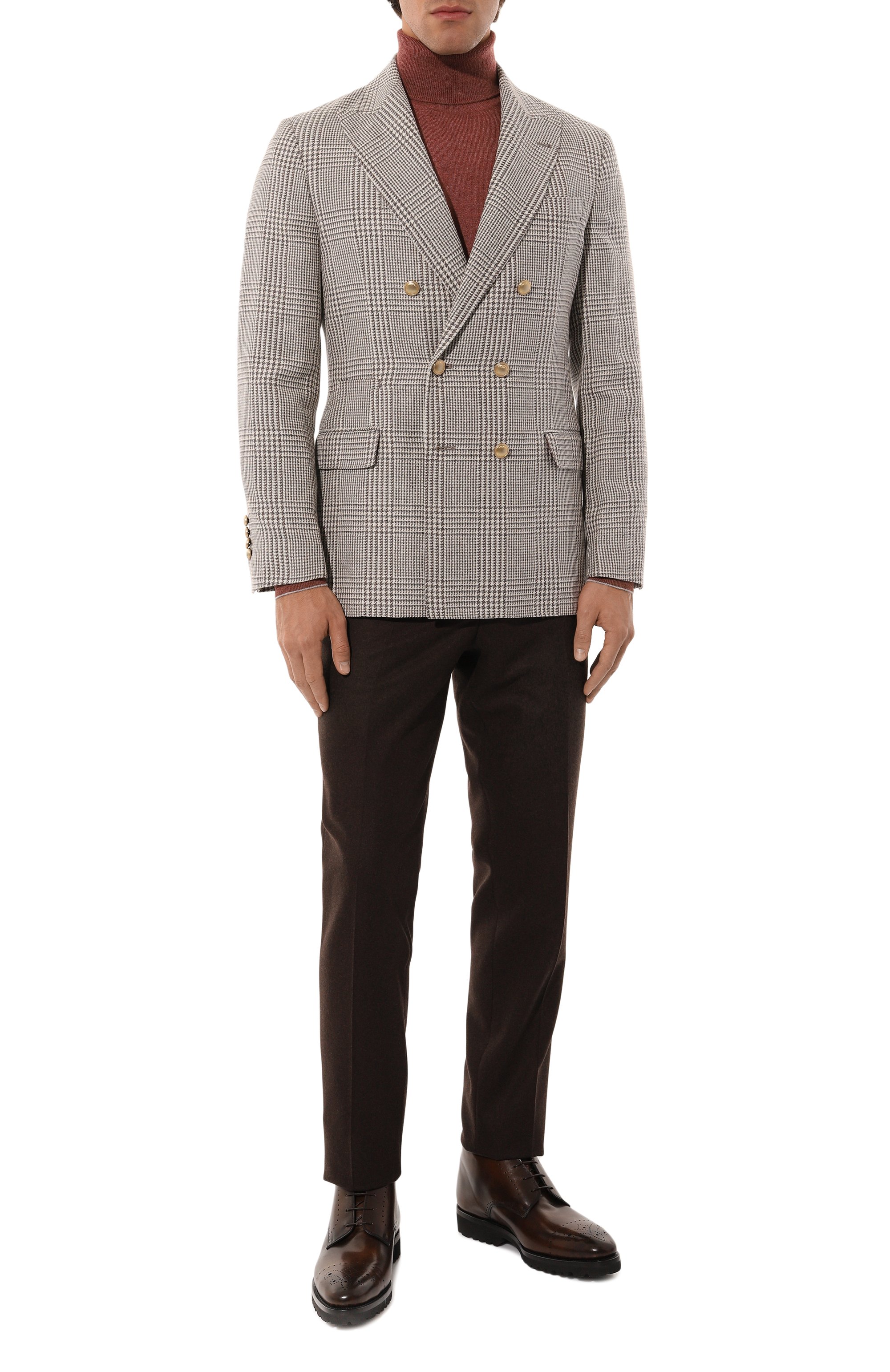 Пиджак изо льна и шерсти BRUNELLO CUCINELLI, арт. MG4977BPDE, фото 3