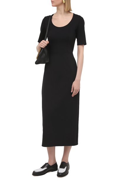 Платье THE ROW черного цвета по цене 97600 руб., арт. 5730K106, фото 2 Платье THE ROW, арт. 5730K106, фото 2