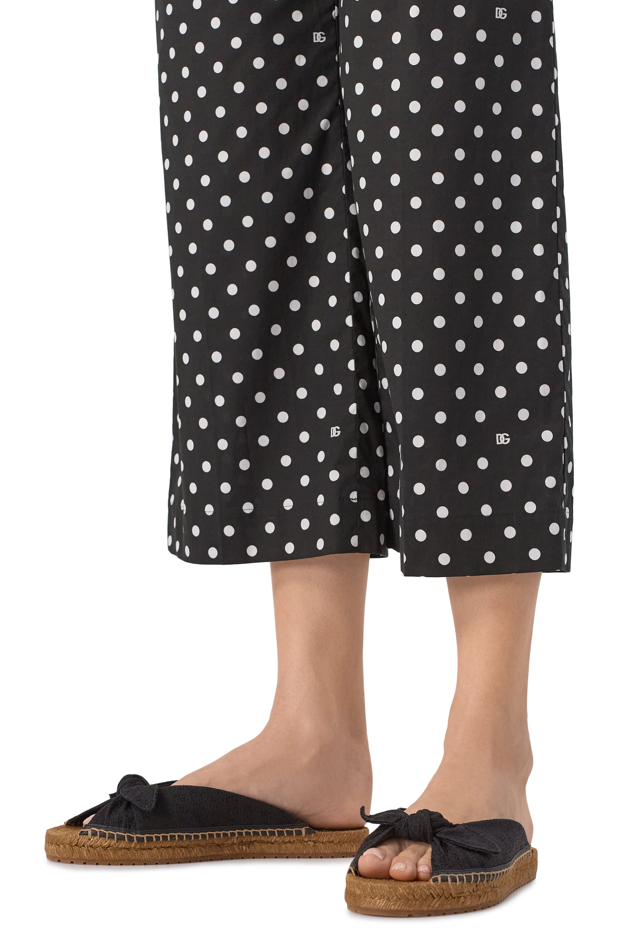 Текстильные шлепанцы DOLCE & GABBANA, арт. CE0149/A9AA3, фото 3