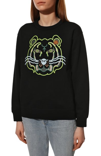 Хлопковый свитшот KENZO, арт. FC52SW8454M0, фото 3