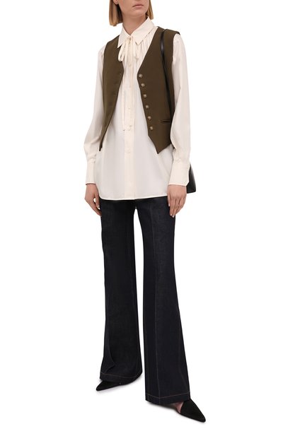 Шелковая блузка VICTORIA BECKHAM, арт. 1221WSH002493A, фото 2