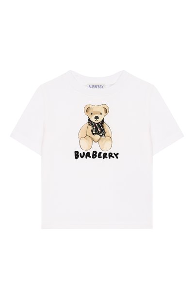 Хлопковая футболка BURBERRY, арт. 8112507
