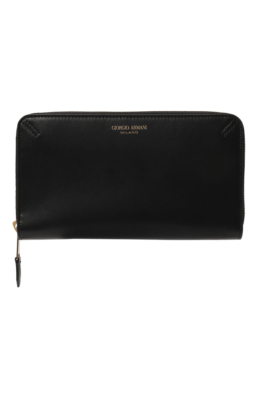 Кожаный кошелек GIORGIO ARMANI черного цвета по цене 83200 руб., арт. Y1H372/YWI9A, фото 1 Кожаный кошелек GIORGIO ARMANI, арт. Y1H372/YWI9A, фото 1