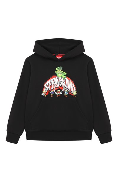 Хлопковое худи SPRAYGROUND, арт. SPY1531G/SPRAYGR0UND CHARACTERS REGULAR H00DIE
