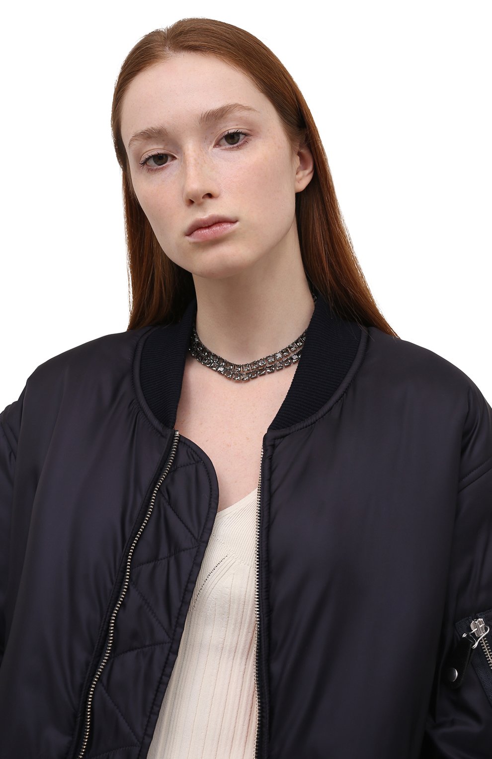 Колье millenia SWAROVSKI серебряного цвета по цене 69950 руб., арт. 5613900, фото 2 Колье millenia SWAROVSKI, арт. 5613900, фото 2