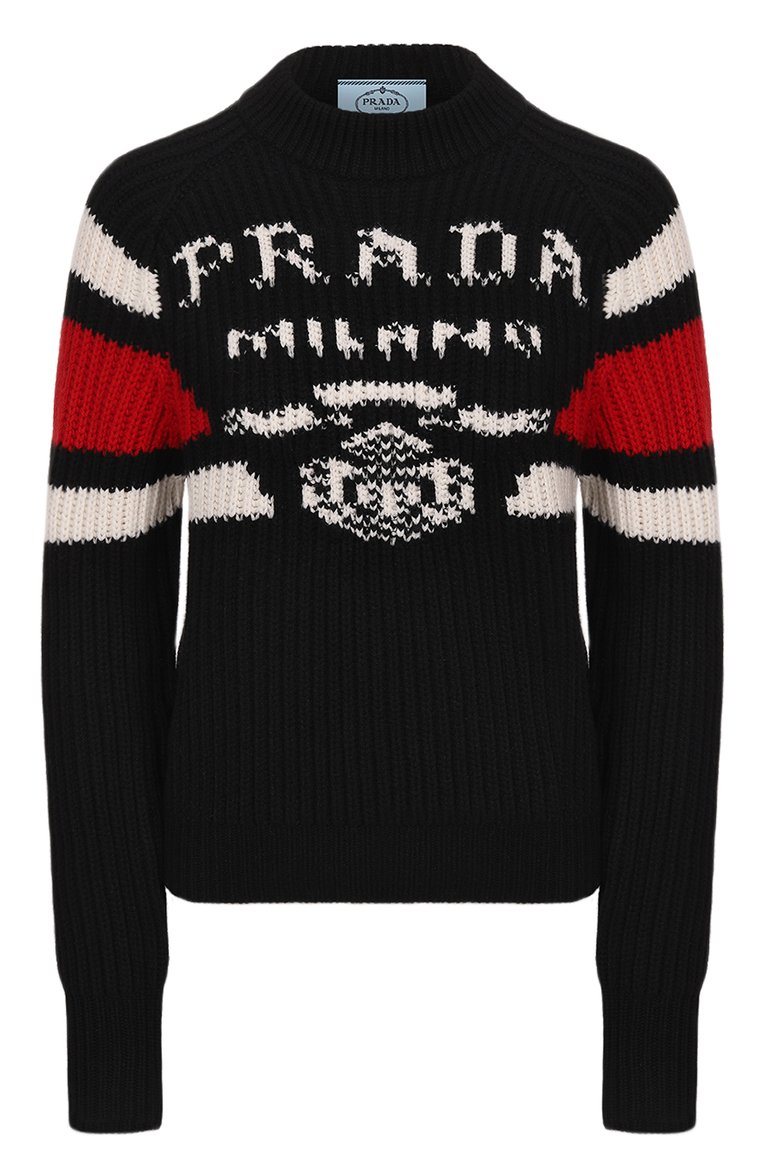 Кашемировый свитер PRADA, арт. P24O1U-10QD-F0002, фото 1