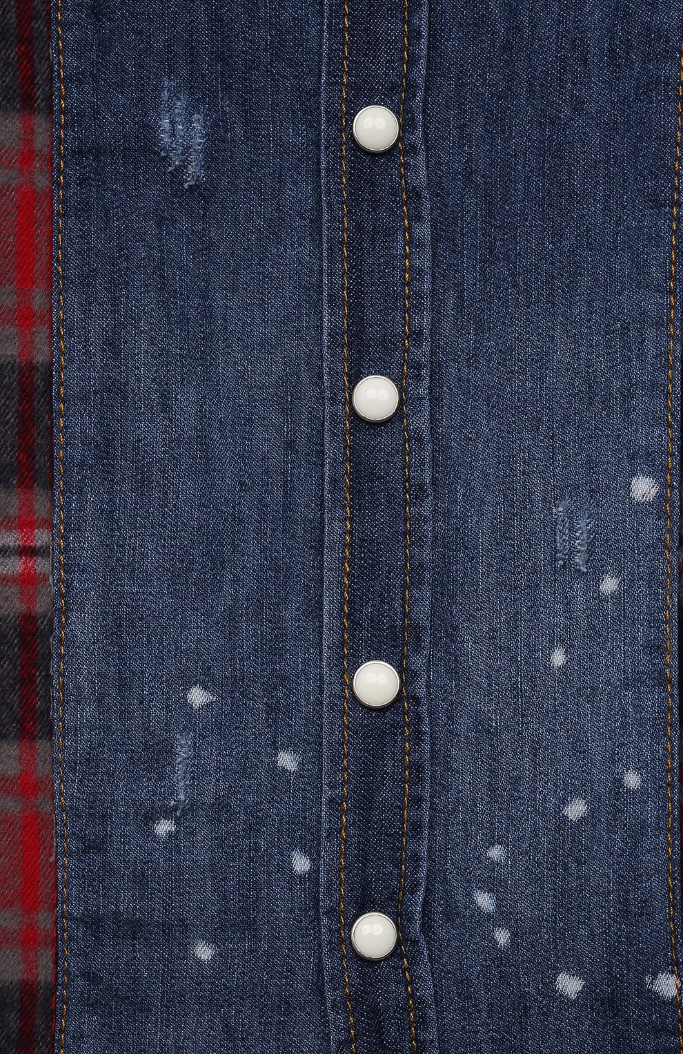 Хлопковая рубашка DSQUARED2, арт. DQ0410-D006X, фото 3