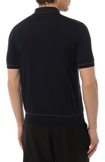 Поло из шелка и хлопка STEFANO RICCI, арт. K818046P31/F23174, фото 4