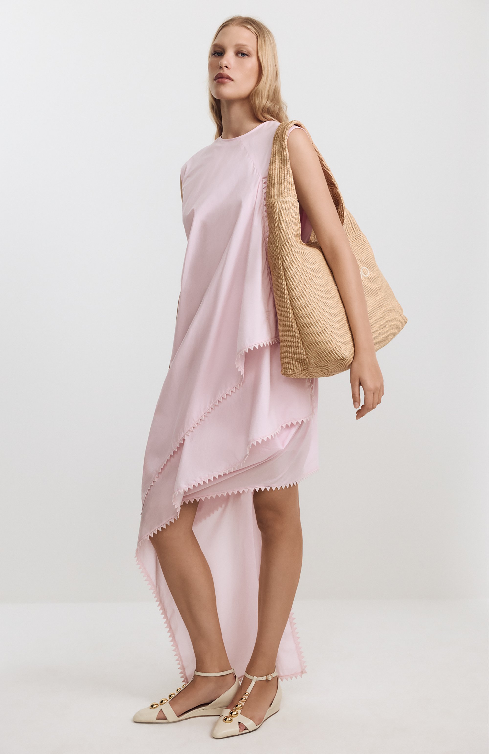 Хлопковое платье JACQUEMUS, арт. 26EDRW00814/AW00781, фото 5
