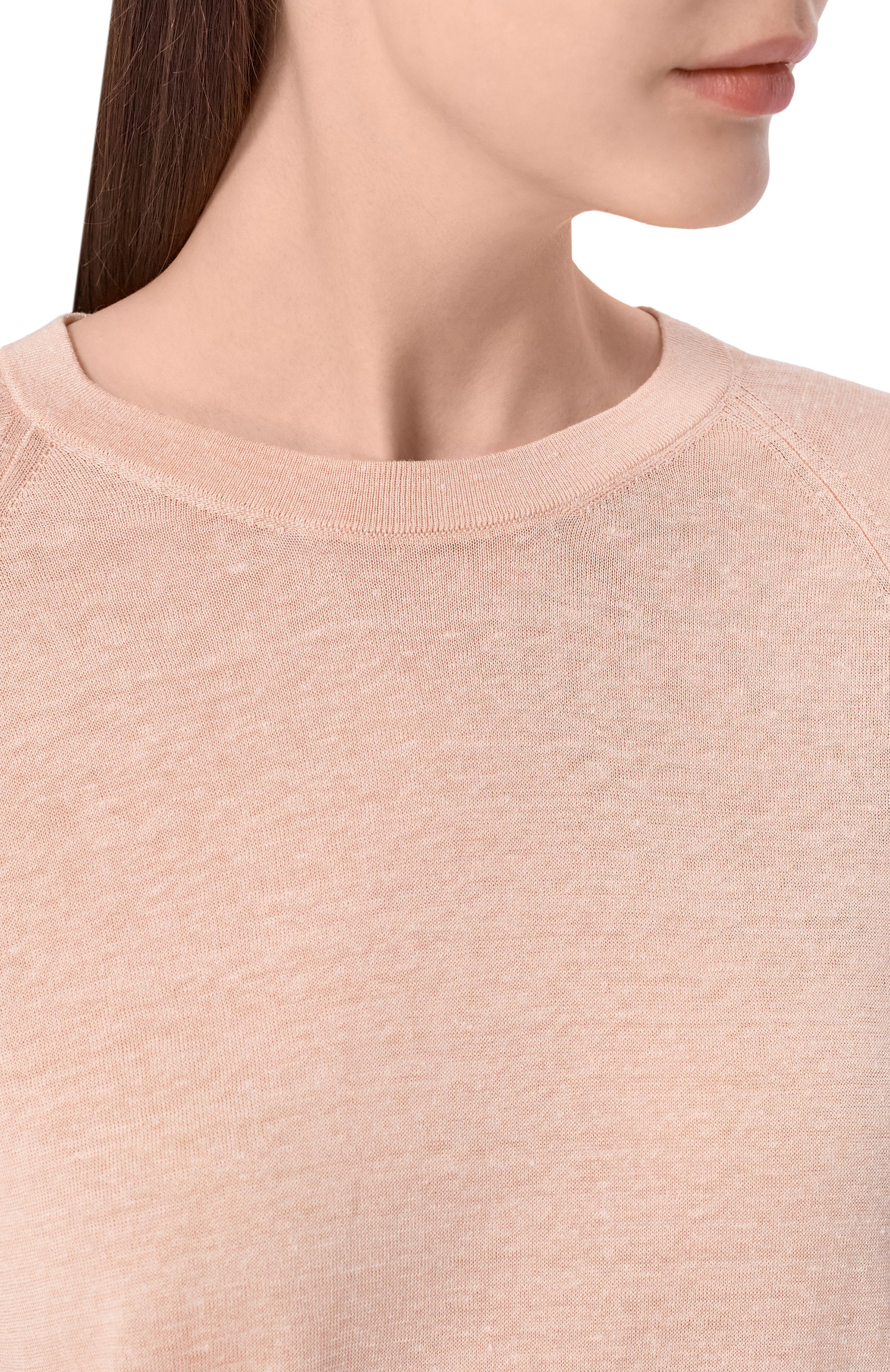 Пуловер изо льна и шелка AGNONA, арт. K111048E/0L180PE, фото 5