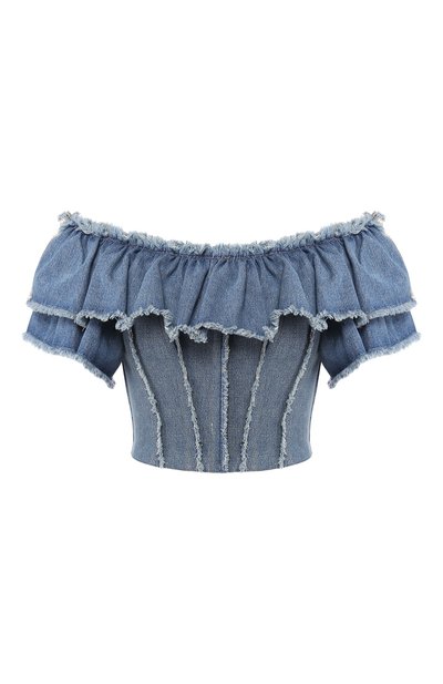 Женский джинсовый топ DOLCE & GABBANA, арт. F73G3D/G897L