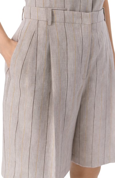 Льняные шорты 12 STOREEZ, арт. 137494, фото 5