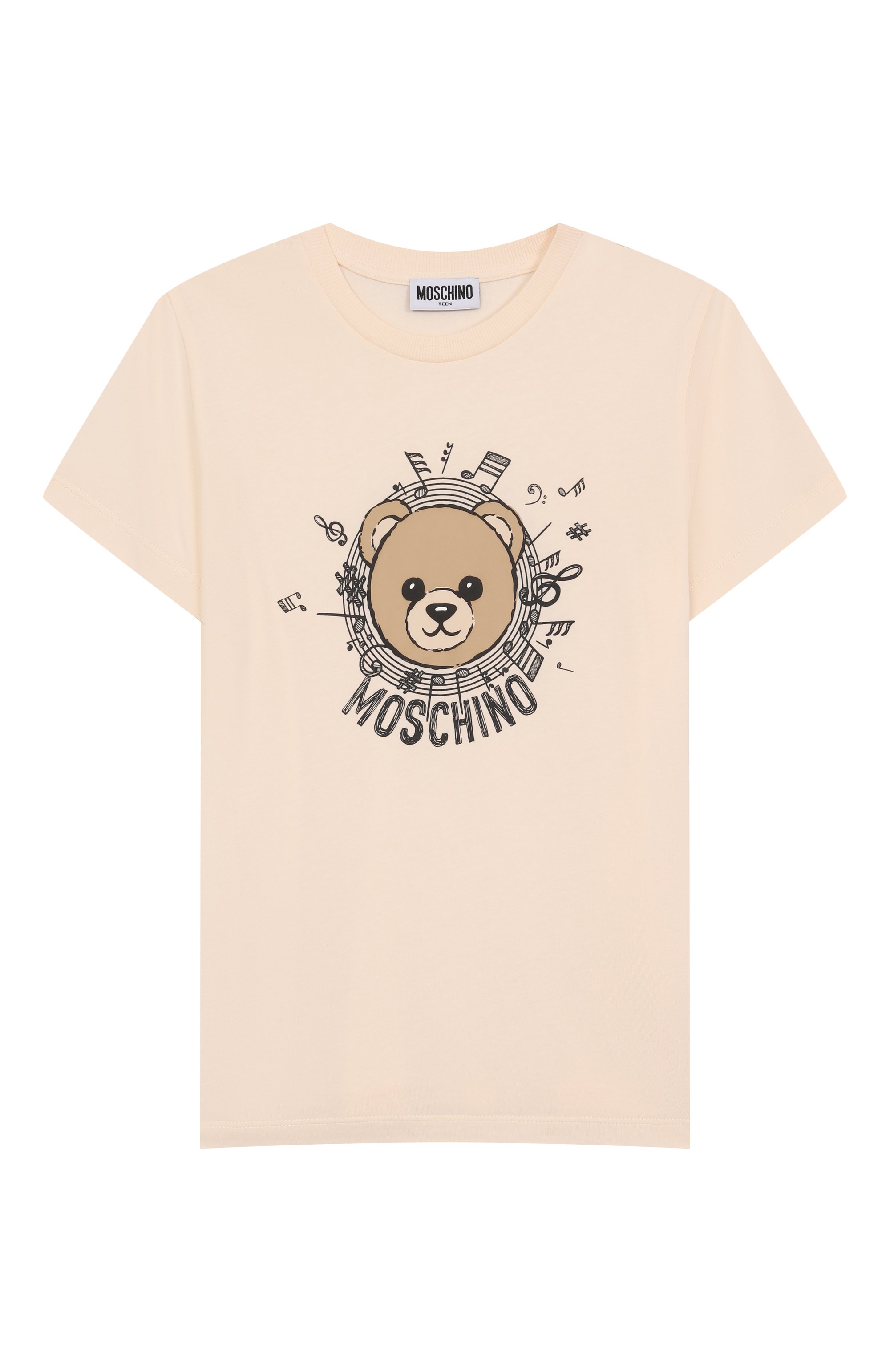 Хлопковая футболка MOSCHINO, арт. H0M058/LAA10/10-14, фото 1