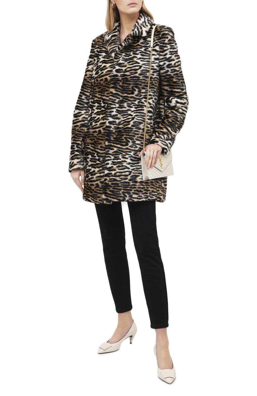 Кожаные туфли anais SAINT LAURENT, арт. 630885/1ZJ00, фото 2