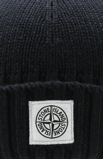 Хлопковая шапка STONE ISLAND, арт. 7116N04A7, фото 3