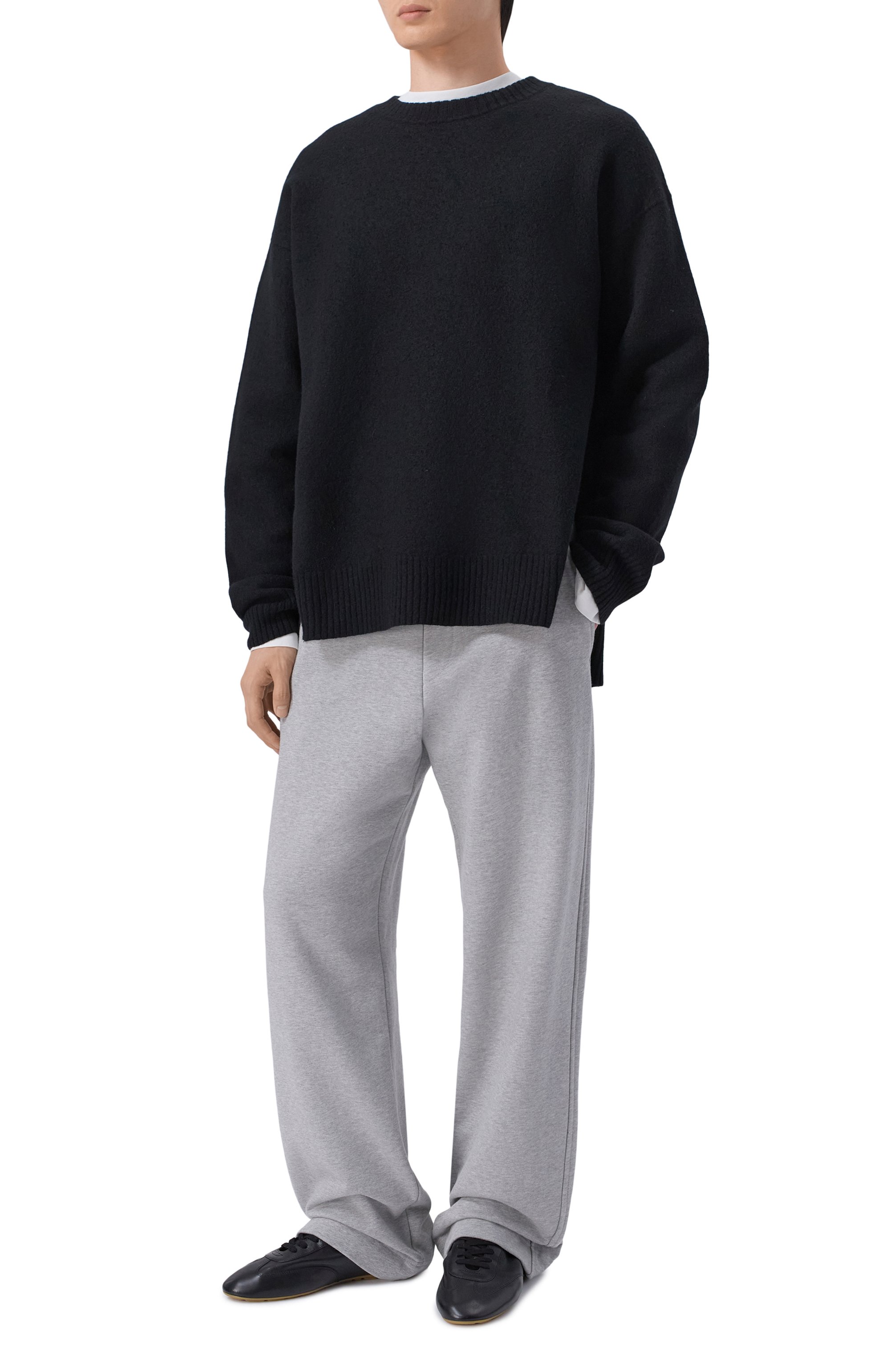 Кожаные кроссовки lewis SAINT LAURENT черного цвета по цене 131000 руб., арт. 862568/25V00, фото 2 Кожаные кроссовки lewis SAINT LAURENT, арт. 862568/25V00, фото 2