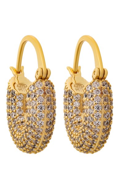 Женские серьги PEARL OCTOPUSS.Y, арт. SMALL DIAM0ND H00PS/M