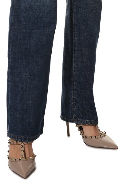 Кожаные туфли rockstud VALENTINO, арт. XW2S0393/VNW, фото 3