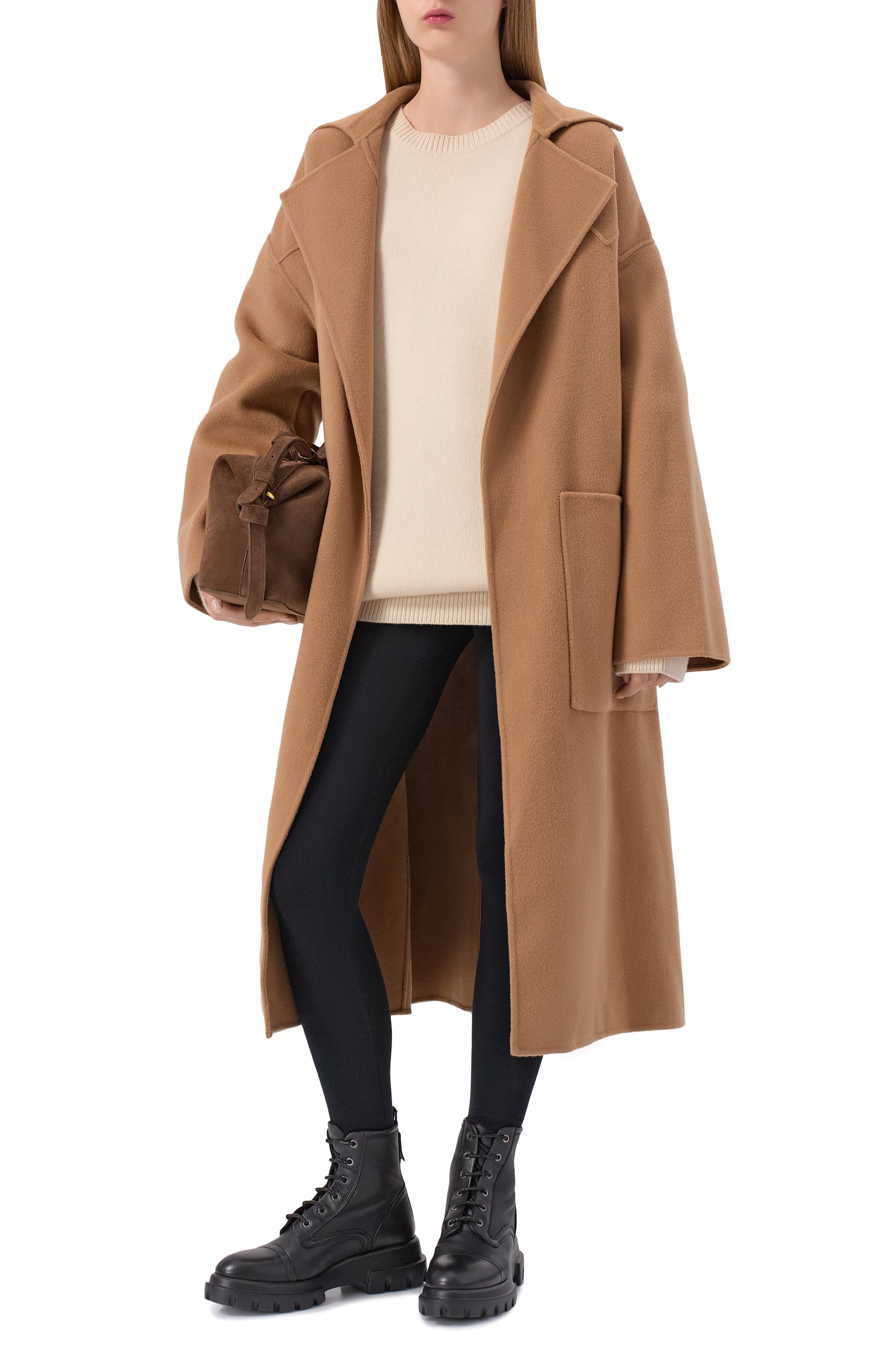 Кожаные ботинки marvina AGL, арт. D756597MG/K7514, фото 3