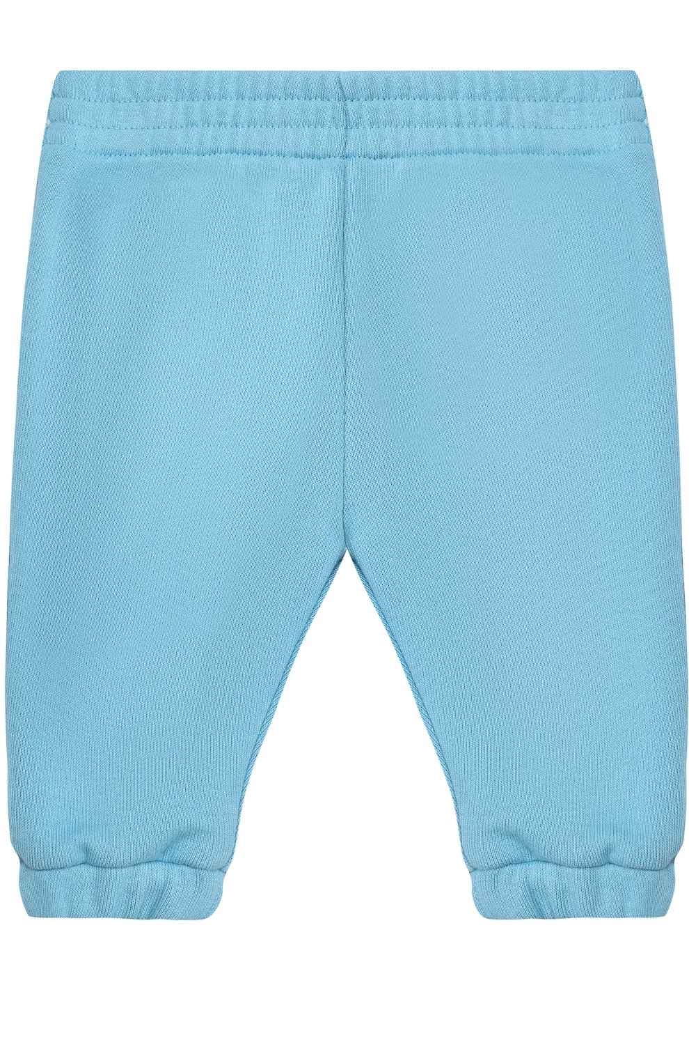 Хлопковые джоггеры с логотипом бренда GUCCI голубого цвета по цене 15850 руб., арт. 509179/X3L00, фото 2 Хлопковые джоггеры с логотипом бренда GUCCI, арт. 509179/X3L00, фото 2