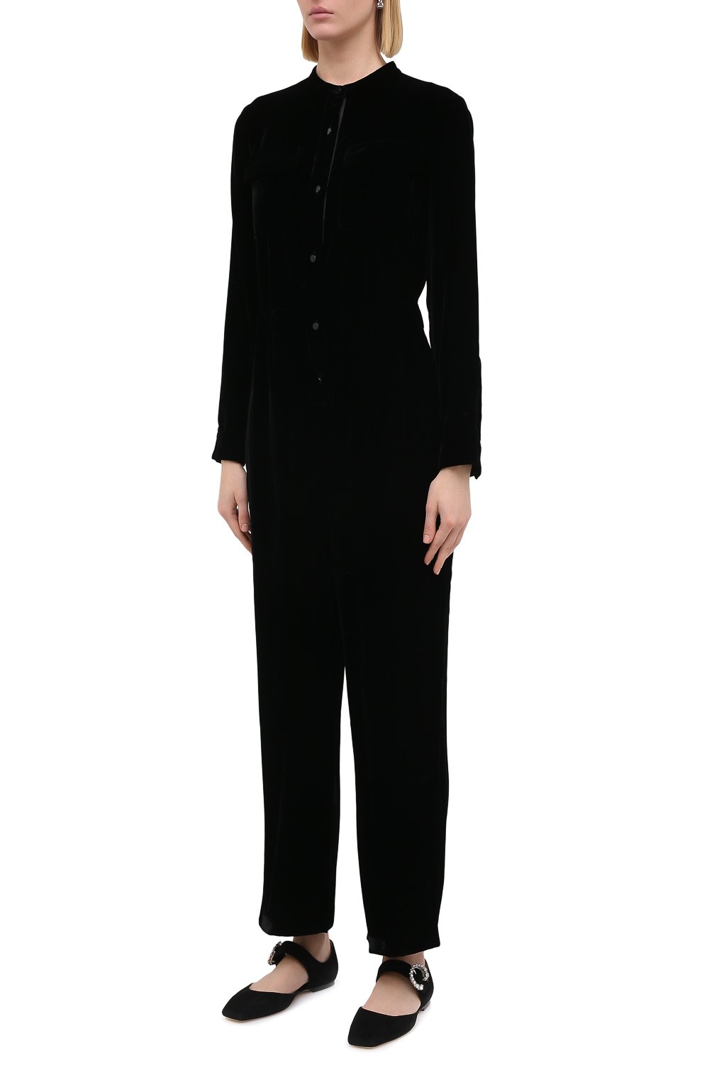 Бархатный комбинезон EMPORIO ARMANI, арт. 6H2D63/2NXYZ, фото 3