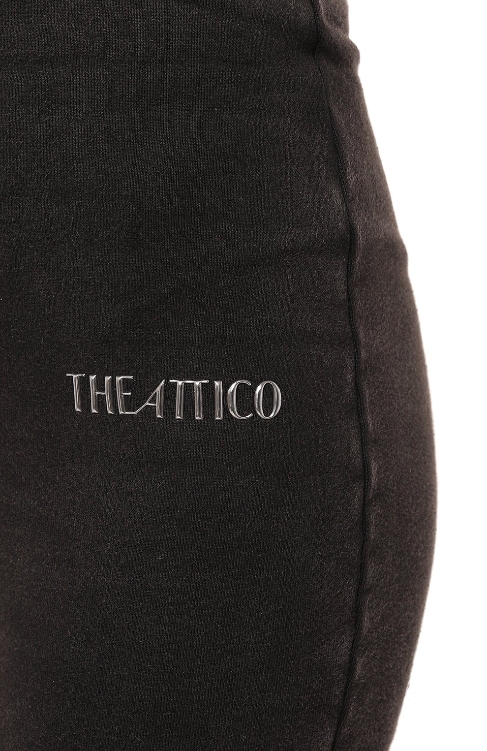 Хлопковые легинсы THE ATTICO, арт. 247WCP209, фото 5