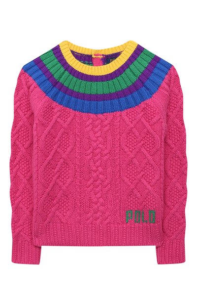 Пуловер из хлопка и шерсти POLO RALPH LAUREN, арт. 312799834, фото 1