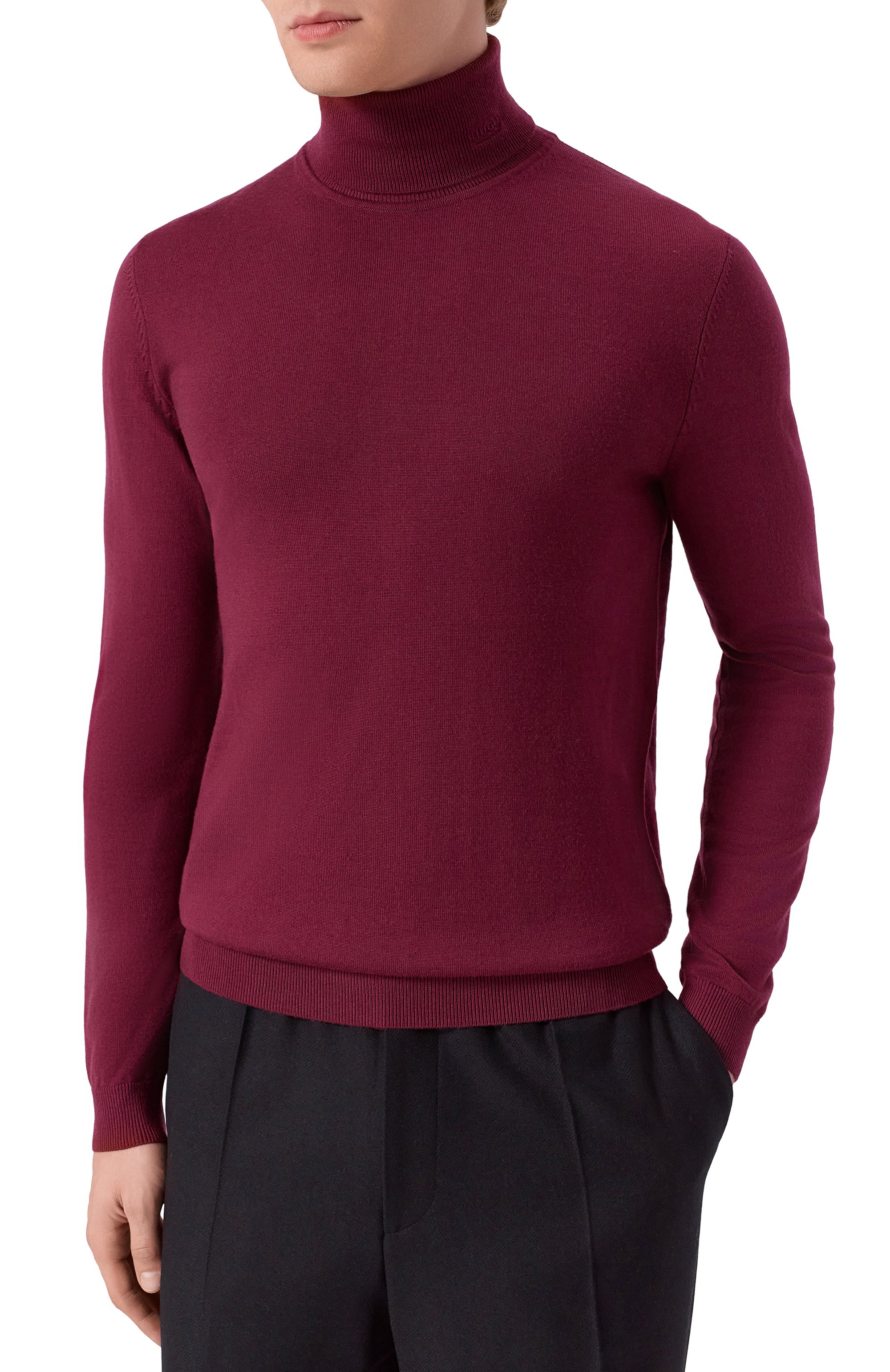 Шерстяная водолазка HUGO, арт. 50474174, фото 3