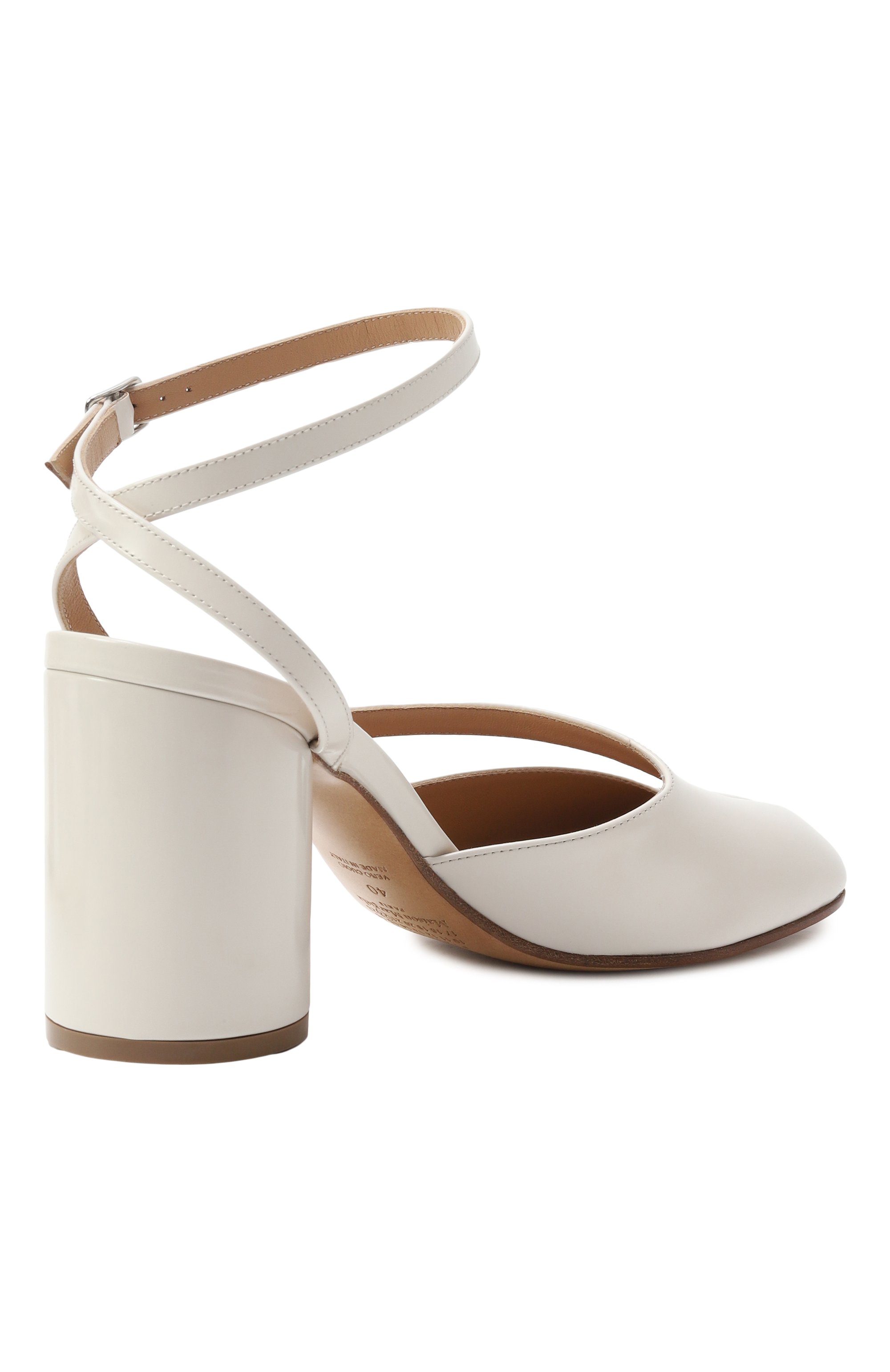 Кожаные туфли tabi MAISON MARGIELA, арт. S58WP0280/P8193, фото 5