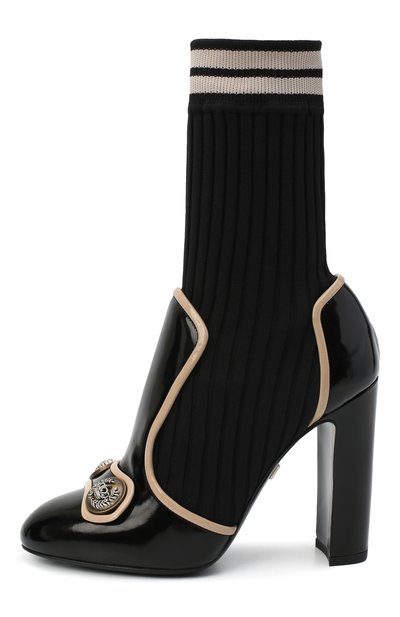 Комбинированные ботильоны vally DOLCE & GABBANA, арт. CT0623/AJ853, фото 3