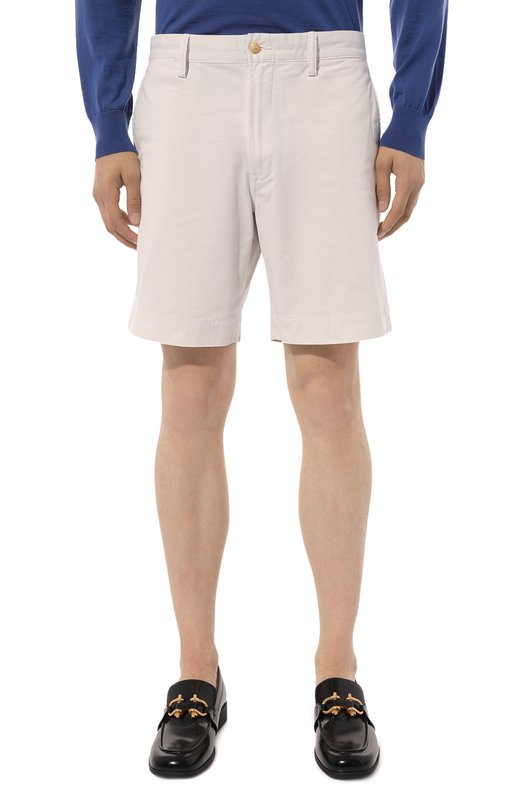 Хлопковые шорты Polo Ralph Lauren 710799213 Белый  710799213 Фото 3