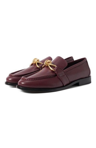 Женские кожаные лоферы astaire BOTTEGA VENETA, арт. 796697/V5DZ0