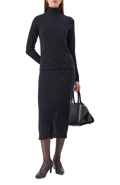 Водолазка из шерсти и кашемира LORENA ANTONIAZZI, арт. DM17A/2989, фото 2