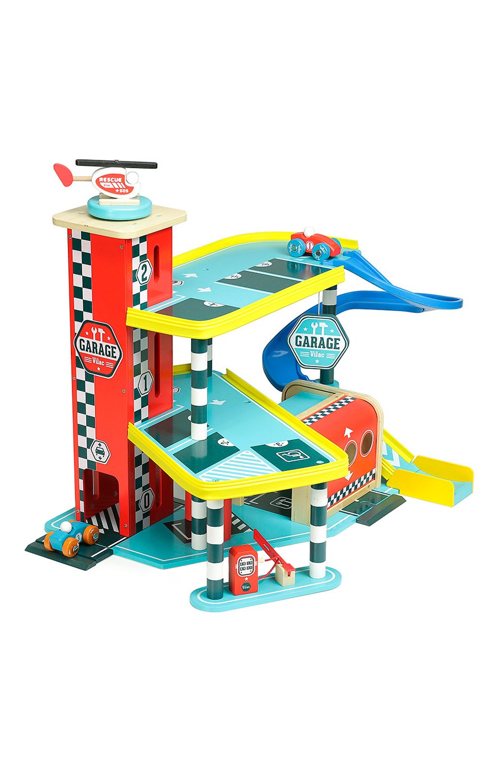 Большой гараж с машинками VILAC, арт. 2310, фото 3