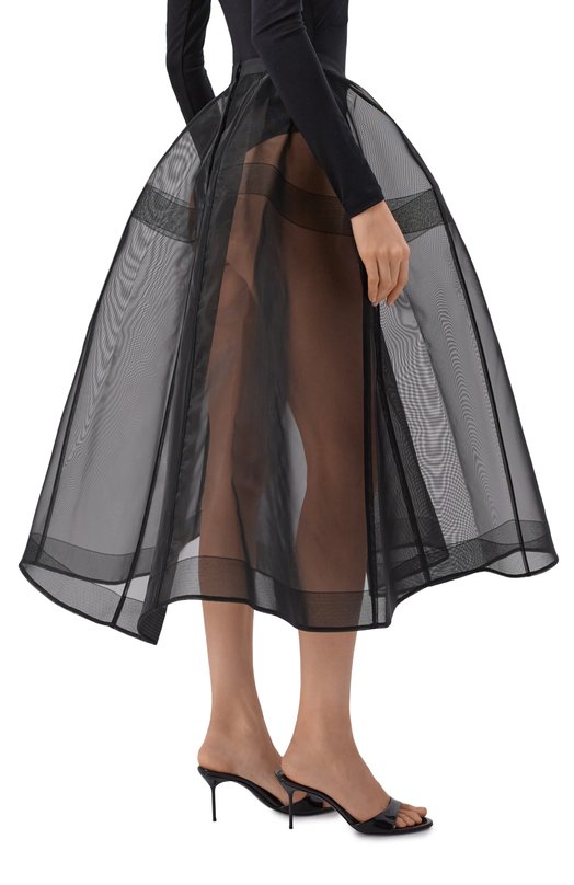 Юбка Vika Gazinskaya SS26-18235 Чёрный  SS26-18235 Фото 4