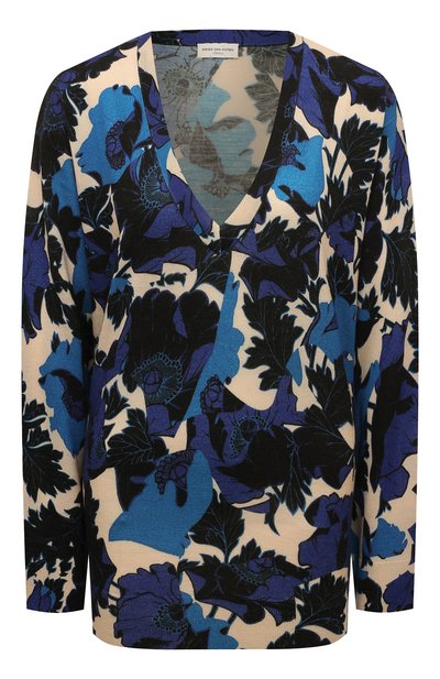 Женский шерстяной пуловер DRIES VAN NOTEN, арт. 222-031293-5701