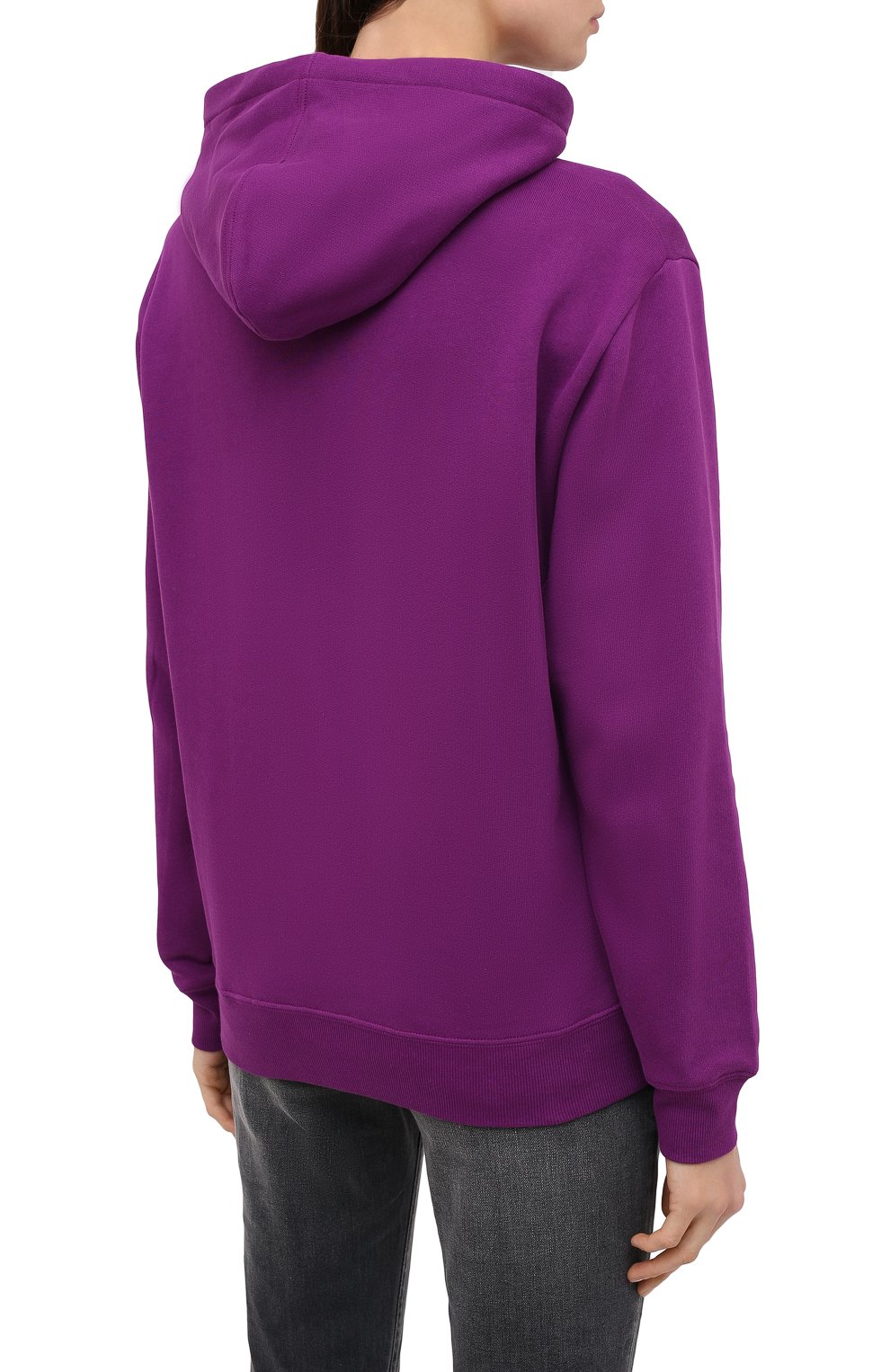 Хлопковое худи SAINT LAURENT, арт. 643014/YBQZ2, фото 4