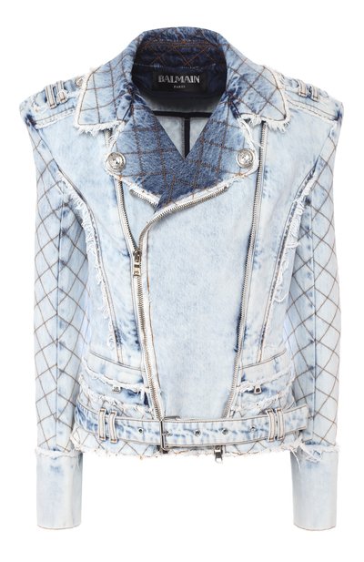 Женская джинсовая куртка BALMAIN, арт. RF08268/D036