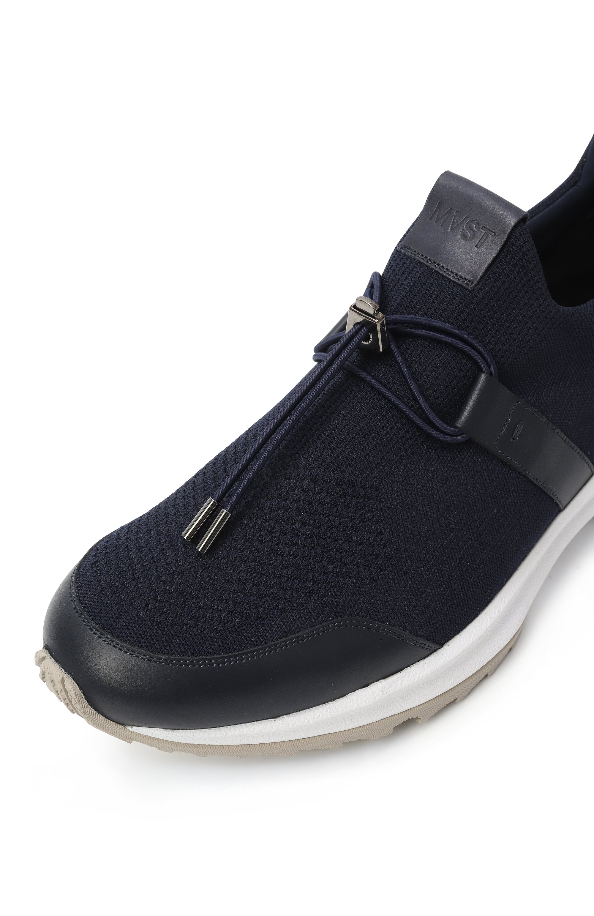 Комбинированные кроссовки MVST темно-синего цвета по цене 75650 руб., арт. 0689046.3079C316, фото 7 Комбинированные кроссовки MVST, арт. 0689046.3079C316, фото 7